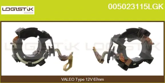 Holder, carbon brushes (005023115LGK)