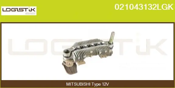Rectifier, alternator (021043132LGK)