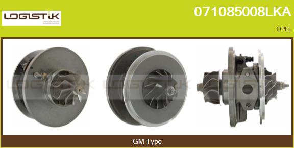 Core assembly, turbocharger (071085008LKA)