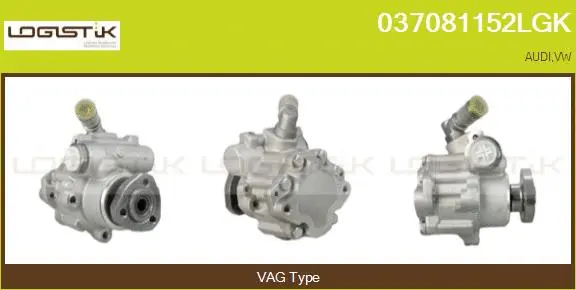 Hydraulic Pump, steering (037081152LGK)