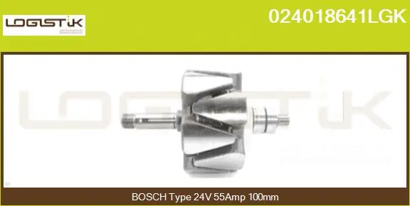 Rotor, alternator (024018641LGK)