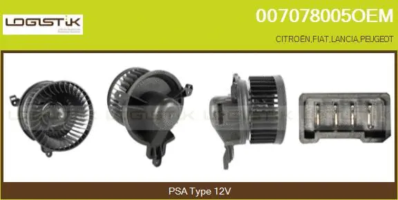 Interior Blower (007078005OEM)