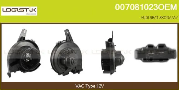 Interior Blower (007081023OEM)