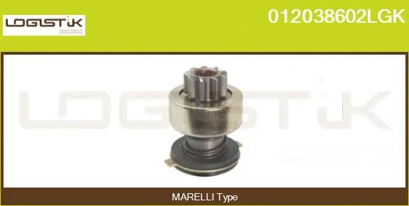Pinion, starter (012038602LGK)