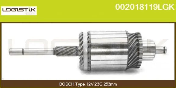 Armature, starter (002018119LGK)