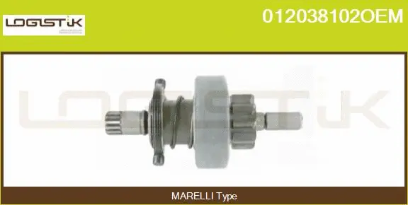 Pinion, starter (012038102OEM)