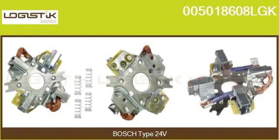 Holder, carbon brushes (005018608LGK)