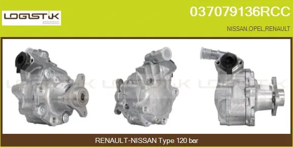 Hydraulic Pump, steering (037079136RCC)
