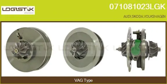 Core assembly, turbocharger (071081023LGK)