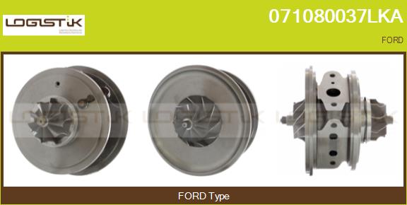 Core assembly, turbocharger (071080037LKA)