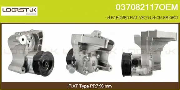 Hydraulic Pump, steering (037082117OEM)