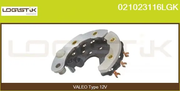 Rectifier, alternator (021023116LGK)