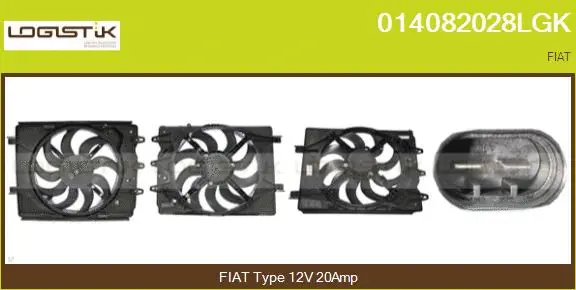 Electric Motor, radiator fan (014082028LGK)