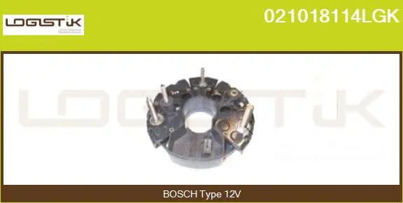 Rectifier, alternator (021018114LGK)