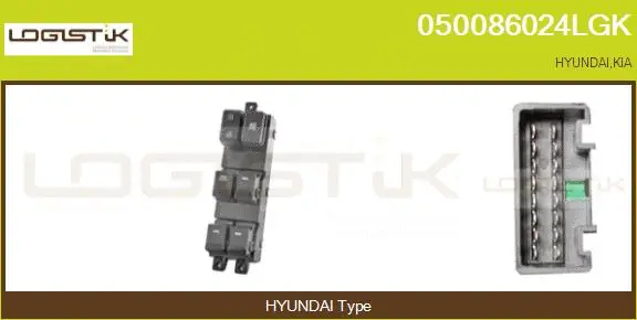 Switch, window regulator (050086024LGK)