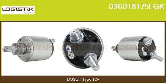 Solenoid Switch, starter (036018175LGK)