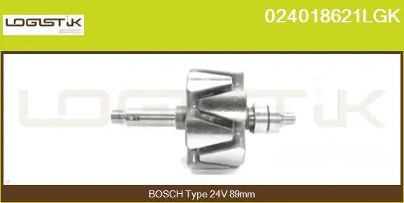 Rotor, alternator (024018621LGK)
