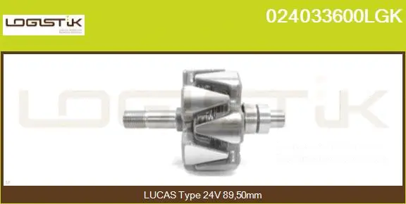 Rotor, alternator (024033600LGK)