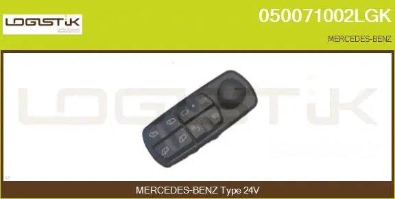 Switch, window regulator (050071002LGK)