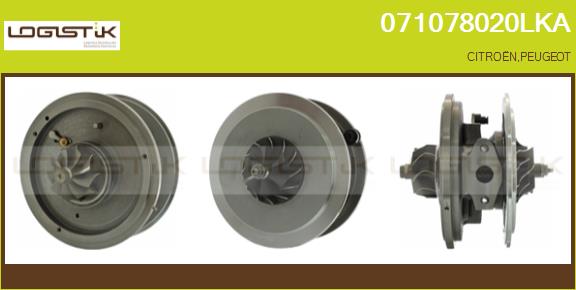 Core assembly, turbocharger (071078020LKA)