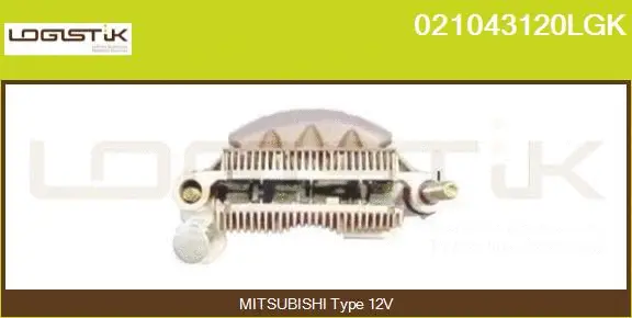 Rectifier, alternator (021043120LGK)