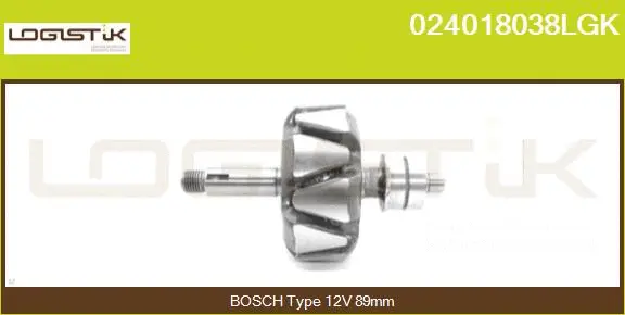 Rotor, alternator (024018038LGK)