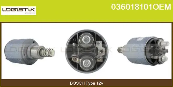 Solenoid Switch, starter (036018101OEM)