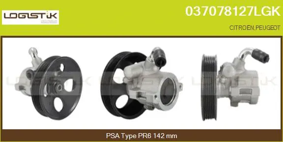 Hydraulic Pump, steering (037078127LGK)