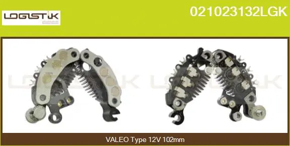 Rectifier, alternator (021023132LGK)