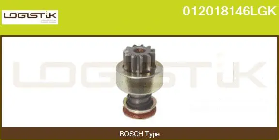 Pinion, starter (012018146LGK)