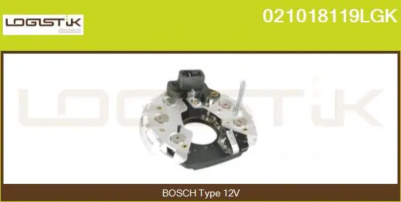 Rectifier, alternator (021018119LGK)