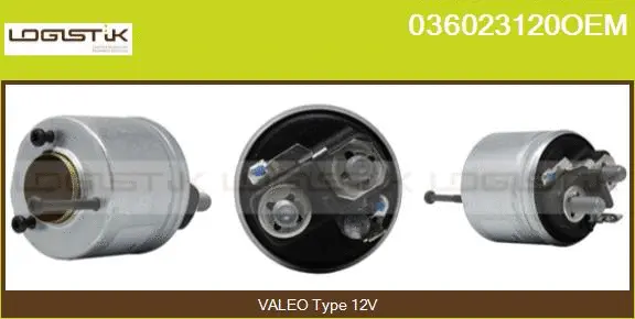 Solenoid Switch, starter (036023120OEM)