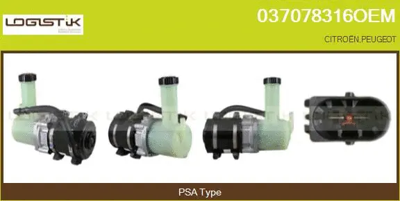 Hydraulic Pump, steering (037078316OEM)