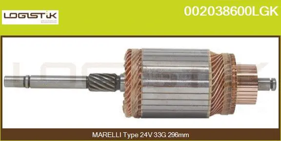 Armature, starter (002038600LGK)