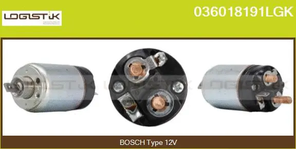 Solenoid Switch, starter (036018191LGK)