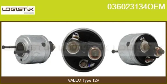 Solenoid Switch, starter (036023134OEM)