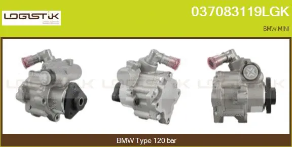 Hydraulic Pump, steering (037083119LGK)