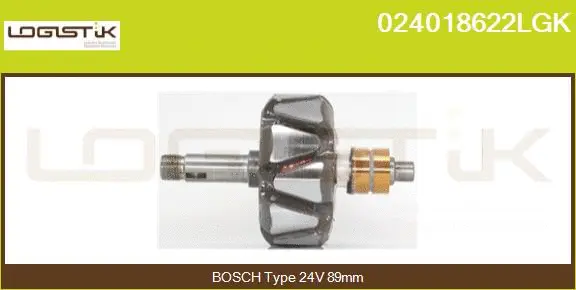 Rotor, alternator (024018622LGK)