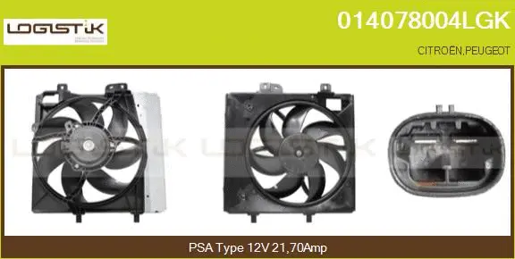Electric Motor, radiator fan (014078004LGK)