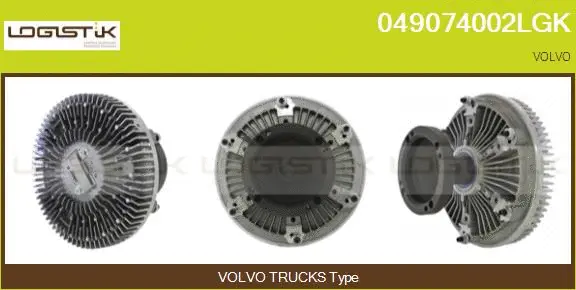 Clutch, radiator fan (049074002LGK)