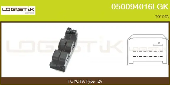 Switch, window regulator (050094016LGK)