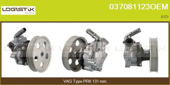 Hydraulic Pump, steering (037081123OEM)