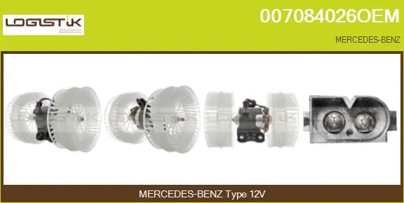Interior Blower (007084026OEM)