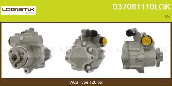 Hydraulic Pump, steering (037081110LGK)