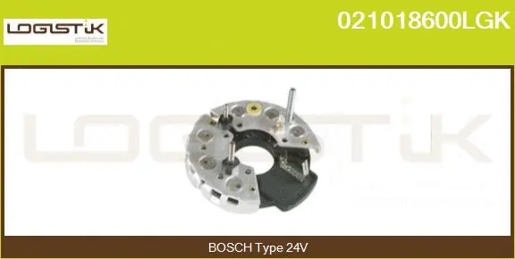 Rectifier, alternator (021018600LGK)