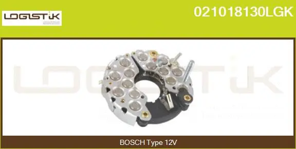 Rectifier, alternator (021018130LGK)