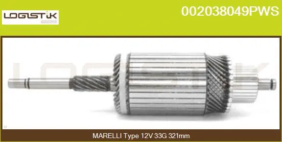 Armature, starter (002038049PWS)