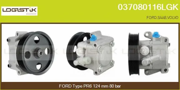 Hydraulic Pump, steering (037080116LGK)