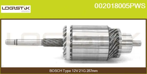 Armature, starter (002018005PWS)