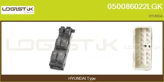 Switch, window regulator (050086022LGK)